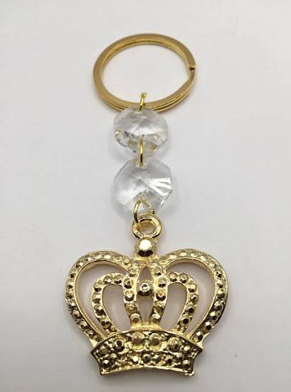 Κορώνα prince princess πρίγκιπας πριγκίπισσα κρύσταλλο Μπρέλοκ Μπομπονιέρες Βάπτισης πολυτελείας 2025