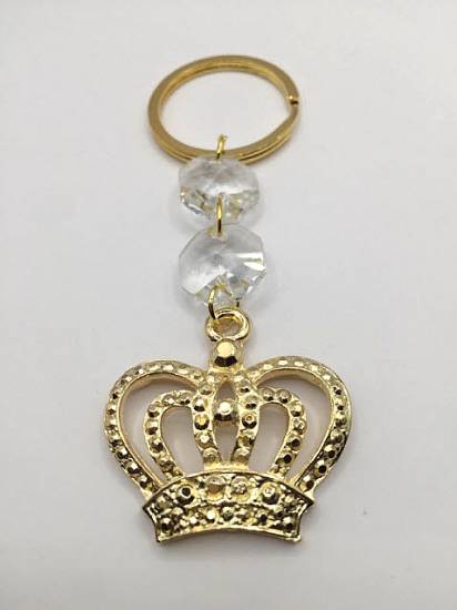 Κορώνα prince princess πρίγκιπας πριγκίπισσα κρύσταλλο Μπρέλοκ Μπομπονιέρες Βάπτισης πολυτελείας 2025