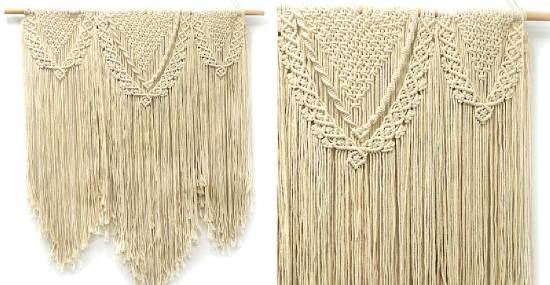 BOHO ΜΑΚΡΑΜΕ ΜΠΑΝΕΡ ΚΟΥΡΤΙΝΑ
