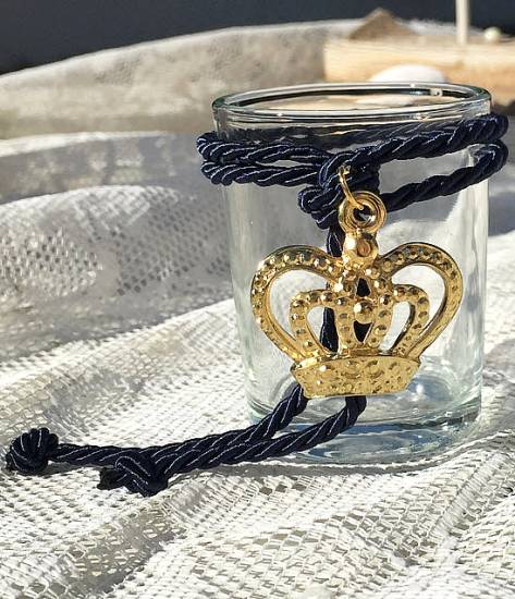 Μπομπονιέρες βάπτισης 2025 Πολυτελείας Luxury/Exclusive royal crown prince ποτήρι ρεσώ κορώνα