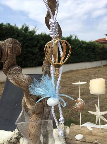 Ιδιαίτερες Μπομπονιέρες βάπτισης 2025 ''Αερόστατο''