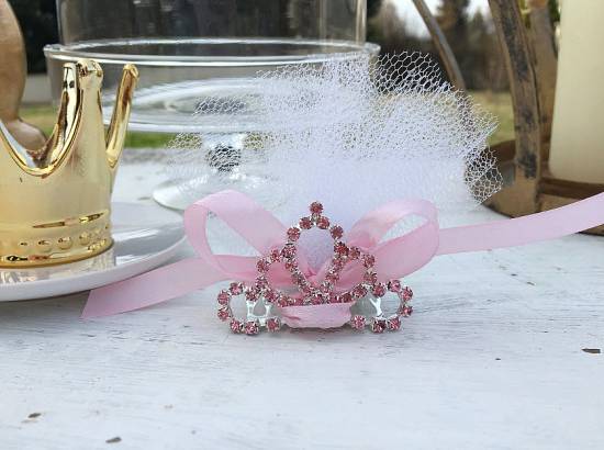 Μπομπονιέρα 2025 Πολυτελείας exclusive-luxury ''Princess'' τιαράκι