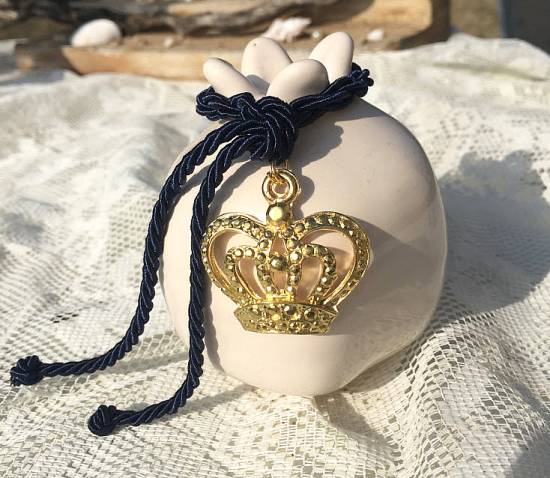 Μπομπονιέρες βάπτισης 2025 Πολυτελείας Luxury/Exclusive royal crown prince ρόδι γούρι κορώνα