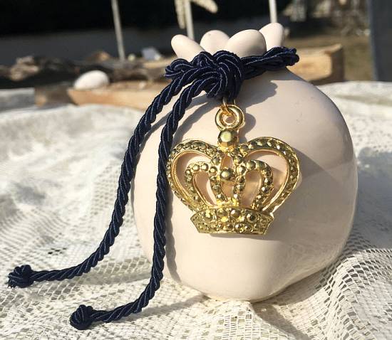 Μπομπονιέρες βάπτισης 2025 Πολυτελείας Luxury/Exclusive royal crown prince ρόδι γούρι κορώνα