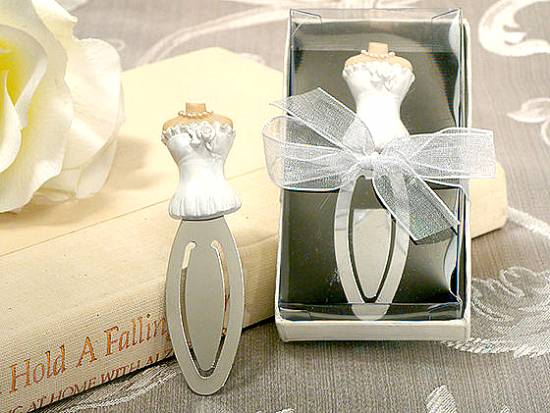 Μπομπονιέρα luxury-exclusive ''σελιδοδείκτης νύφη''.