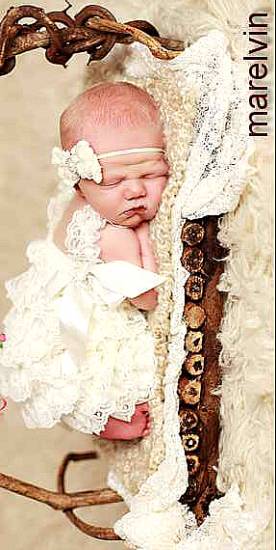 ''Luxury baby lace'' λευκό