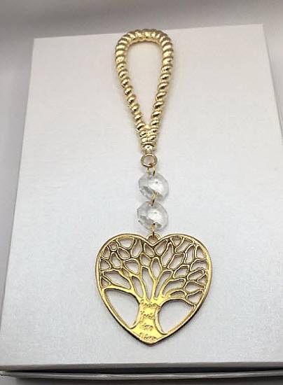 Μπομπονιέρες γάμου 2024 Πολυτελείας Luxury/Exclusive κρυσταλλάκια καρδιά δέντρο ζωής ευχές