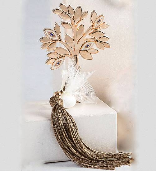 Μπομπονιέρα Γάμου Πολυτελείας Luxury/Exclusive Γούρι ''Δέντρο Ζωής Ματάκια''